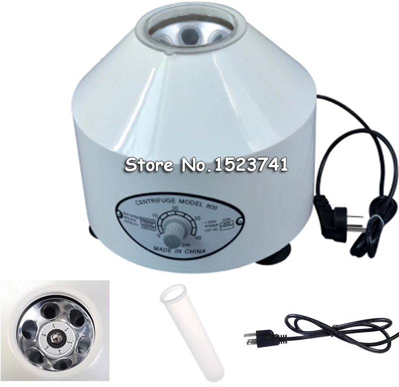 Lower-speed Desktop Electric Centrifuge Medical Lab Centrifuge 800 Laboratory 4000rpm US/EU Plug 110V/220V