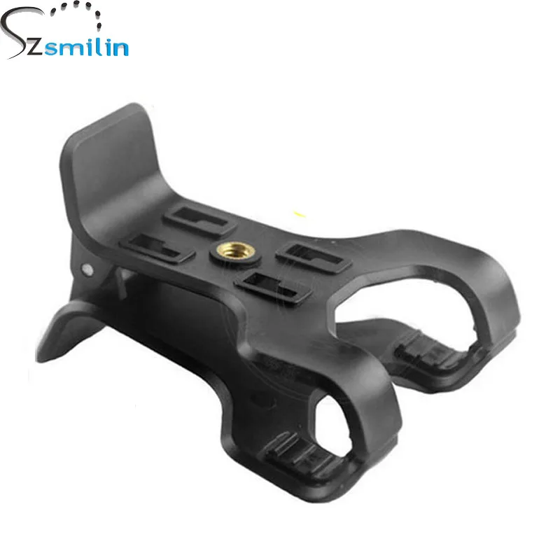 

Mobile Phone Tablet PC Universal Strong Double Clip Mount with 4 Buckle 1/4 Screw Dual Slot for Car Scooter Bike Tripod Holder