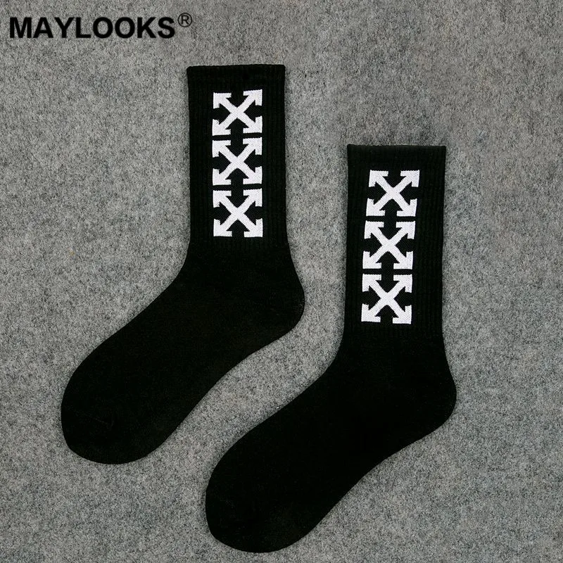Maylooks/хлопковые мужские носки в стиле хип хоп для любителей уличного