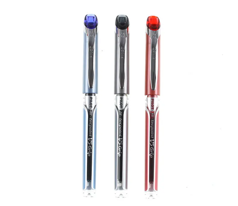 Pilot Hi Tecpoint Grip BXGPN V5 0.5mm Extra Fine Rollerball Pen Gel Pen