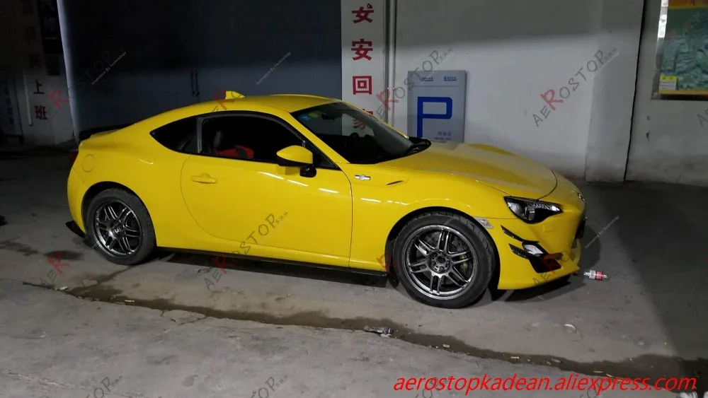 Углеродное волокно GT D1 навесы добавьте 4 предмета в комплекте, для 2013- FT86 GT86 FRS