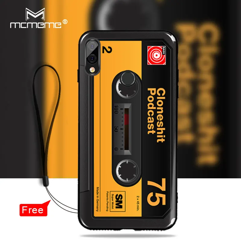 Retro Camera Cassette Tapes soft silicone TPU Phone Case cover For Huawei P30 Pro P20 Lite P10 NOVA 4 P Smart 2019 Honor 9 lite