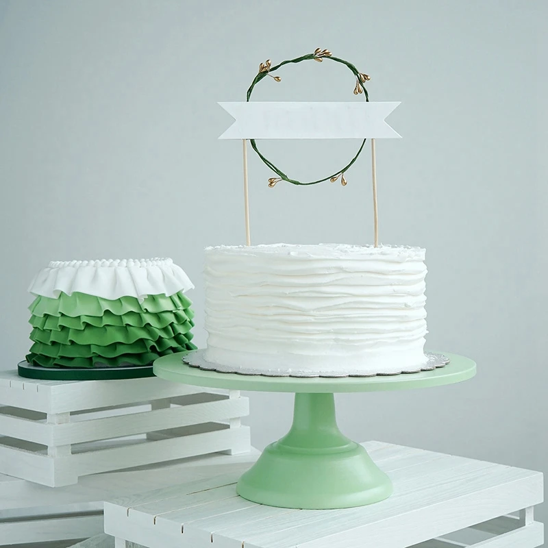 Sweetgo зеленый кекс подставки помадный десерт держатель торт Попс свадебный стол украшения инструменты десерт Вечерние