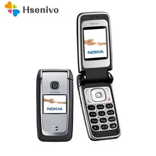 6125 разблокированный Nokia 6125 флип 1,8 дюймов GSM мобильный телефон 2G телефон с Bluetooth FM Радион