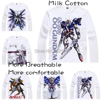 

2015 Gundam Mobile Suit 0079 RX-78 T Shirt Anime Japanese Famous Animation Novelty Summer Men's T-shirt Cosplay coolprint shirts