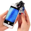 Universel Portable 90X lumière LED Illuminant Identification Loupe UV lumière Loupe poche Clip Microscope pour téléphone intelligent ► Photo 3/6