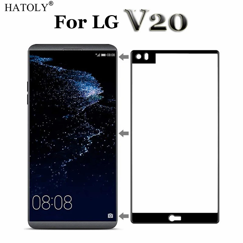 1PCS Tempered Glass For LG V20 Screen Protector for LG V20 Full Cover