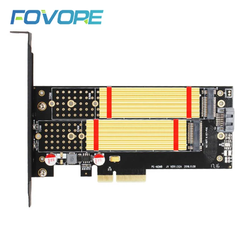 

m.2 NVMe ssd NGFF PCIe x4 m2 Converter m2.pcie SSD adapter m2 M key adapter m.2 sata M Key B KEY