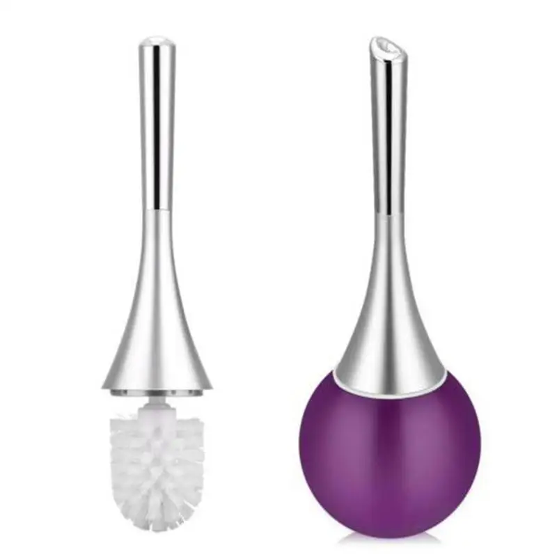 

European Bathroom ABS Stainless Steel Toilet Brush Holder Bathroom Holders Toilet Brushed Holders