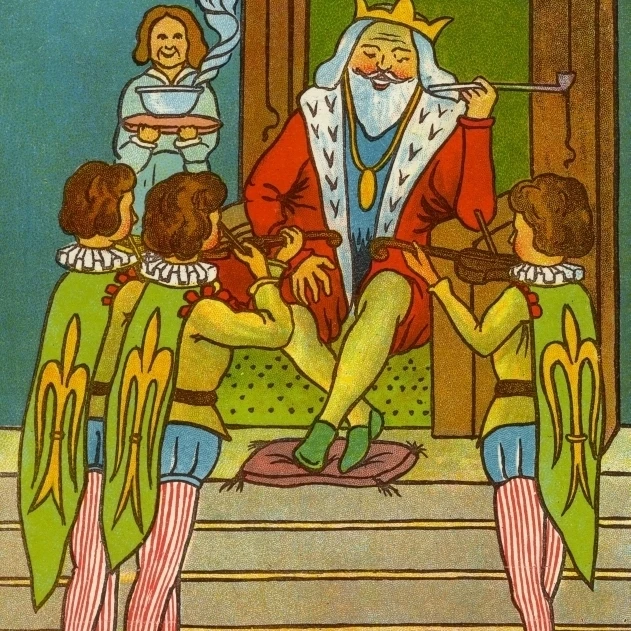 Old King Cole Was A Merry Old Soul Poster Print By Mary Evans Picture Librarypeter & Dawn Cope Collection (24 X 36)