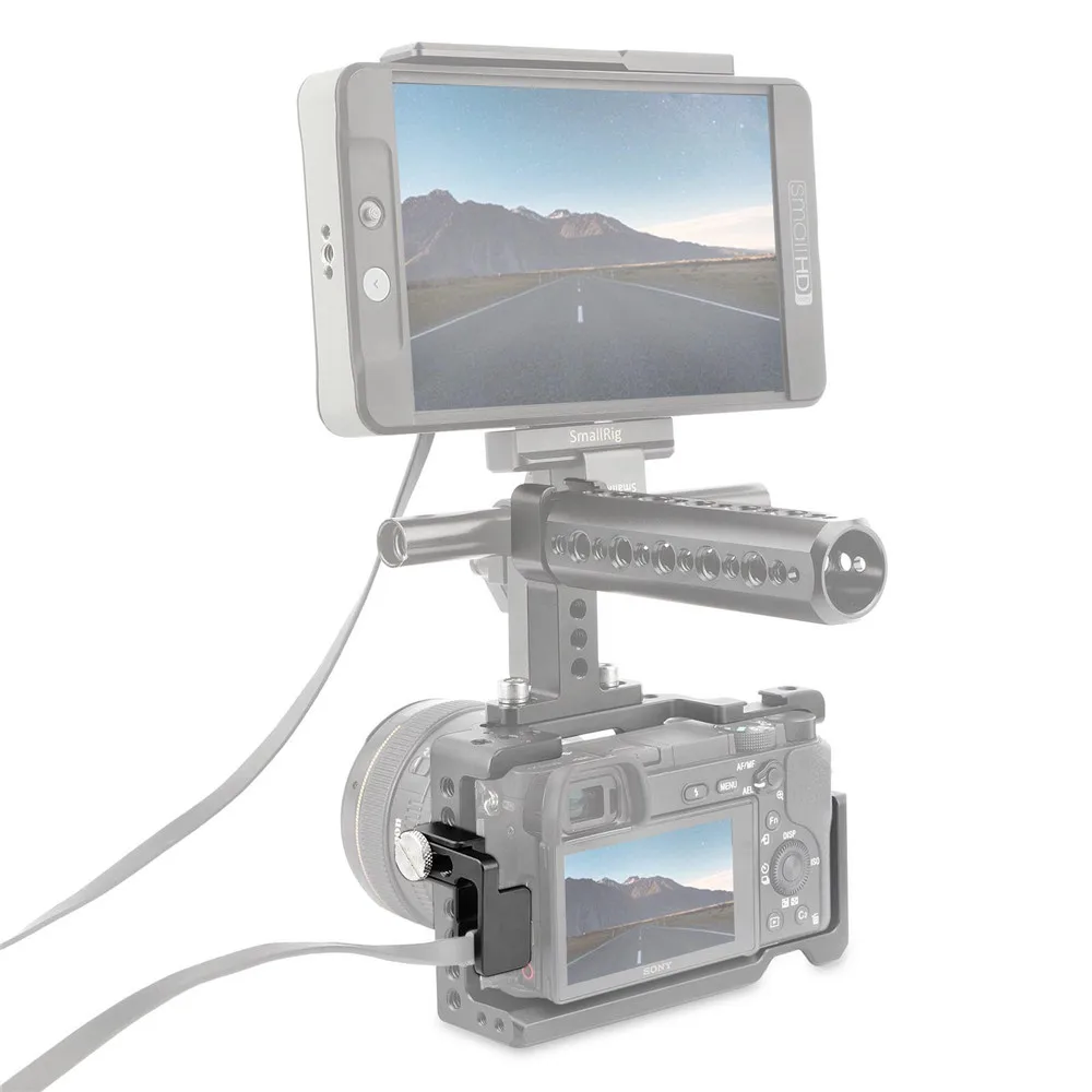 SmallRig HDMI Кабельный зажим для sony A6500/A6300/A6000/A7/A7R/A7S DSLR Камера клетка(1661/1889/1620/1633)-1822