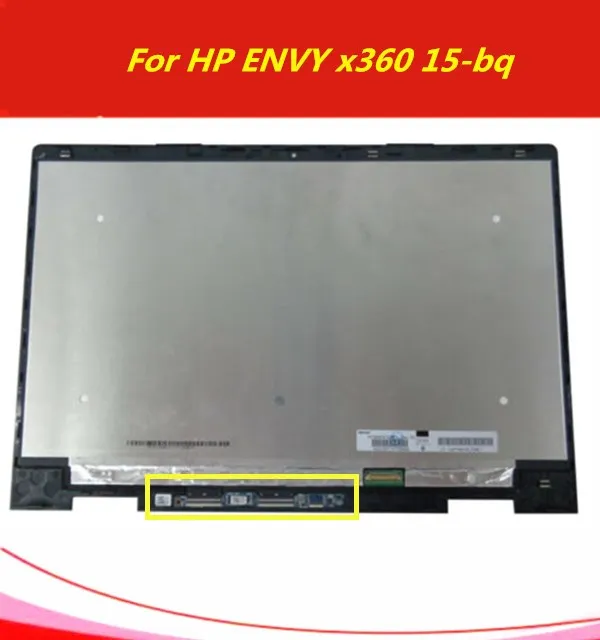 ЖК-дисплей сенсорный экран стекло дигитайзер сборка+ рамка для hp ENVY x360 15-bq103tu 15-bq113tu 15-bq170nz 15-bq174nz 15-bq180nz
