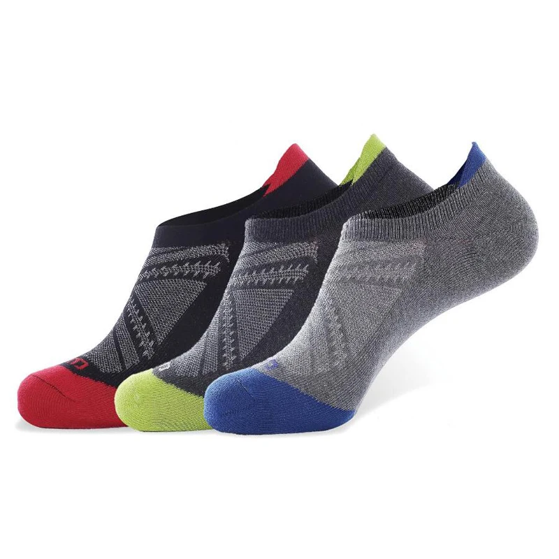 3pairs COOLMAX Quick Dry Sport Socks Summer Outdoor Thin Boat Socks Sock Slippers Men/Women Running calze ciclismo