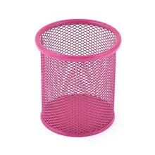 9 см диаметр в форме цилиндра подставка для карандашей Настольный Декор фуксия