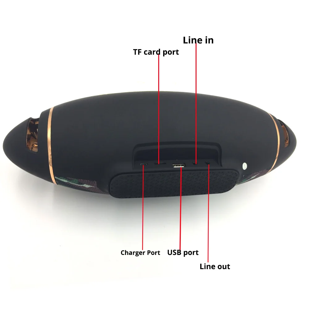 HOPESTAR الأصلي H20 + الرجبي سمّاعات بلوتوث اللاسلكية المحمولة العمود USB boombox mp3 لاعب للماء باس في الهواء الطلق مضخم صوت
