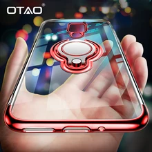 Ultra Thin Transparent Phone Case For Huawei Mate 20 10 Pro P20 P10 Lite Car Magnetic