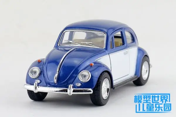 

1 PC 12.5cm Kinsmart Alloy simulation model car toys 1:32 Volkswagen beetle car 1967 special style children gifts