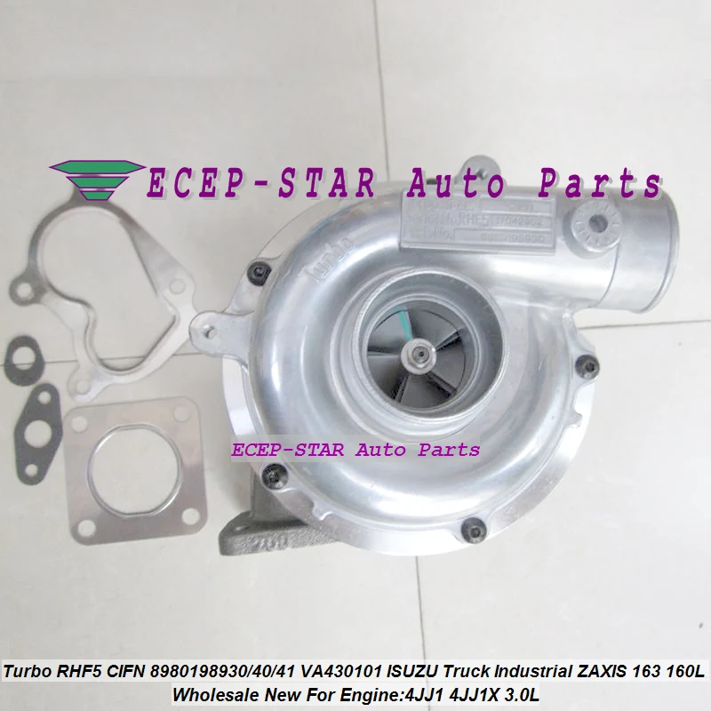 

RHF5 CIFN 8980198930 8981851940 8981851941 VA430101 Turbo Turbocharger For ISUZU Truck Industrial ZAXIS 163 160L 4JJ1X 3.0L
