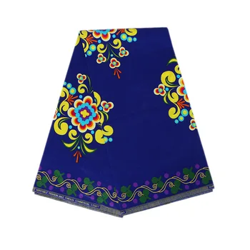 

High Quality African Ankara Wax Veritable African Real Guaranteed print Wax Veritable Wax 6 Yards/Lot For Nigerian Women Dress