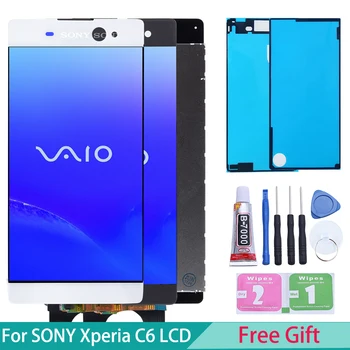 

Original 6.0" TFT LCD For SONY Xperia C6 XA Ultra LCD Display F3211 F3212 Touch Screen Digitizer Replacement Parts
