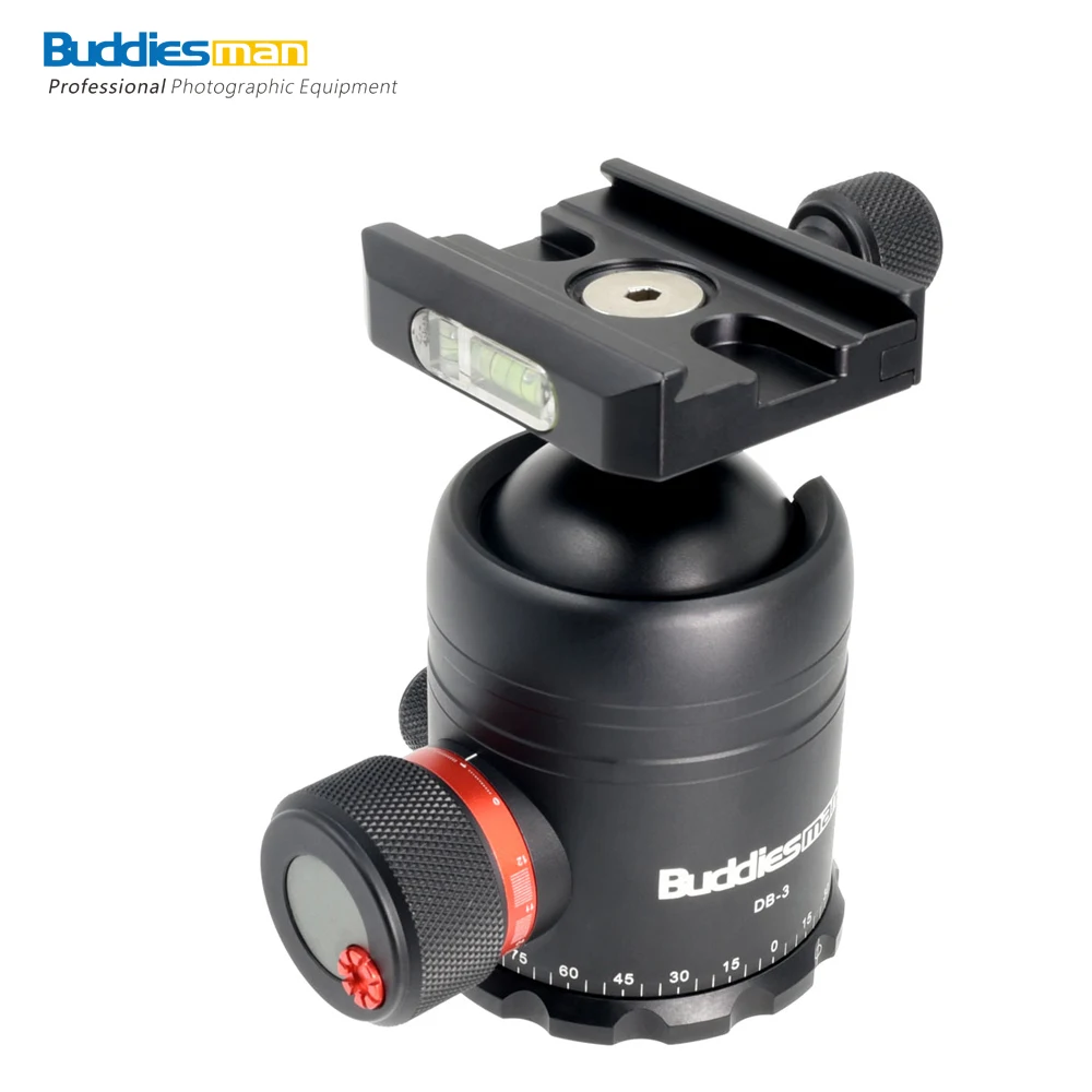 

Professional Heavy Duty Tripod Ball Head for Tripod, Monopod Load to 20 kg/44.09 lbs for Canon Cameras and Nikon Cameras DB-3