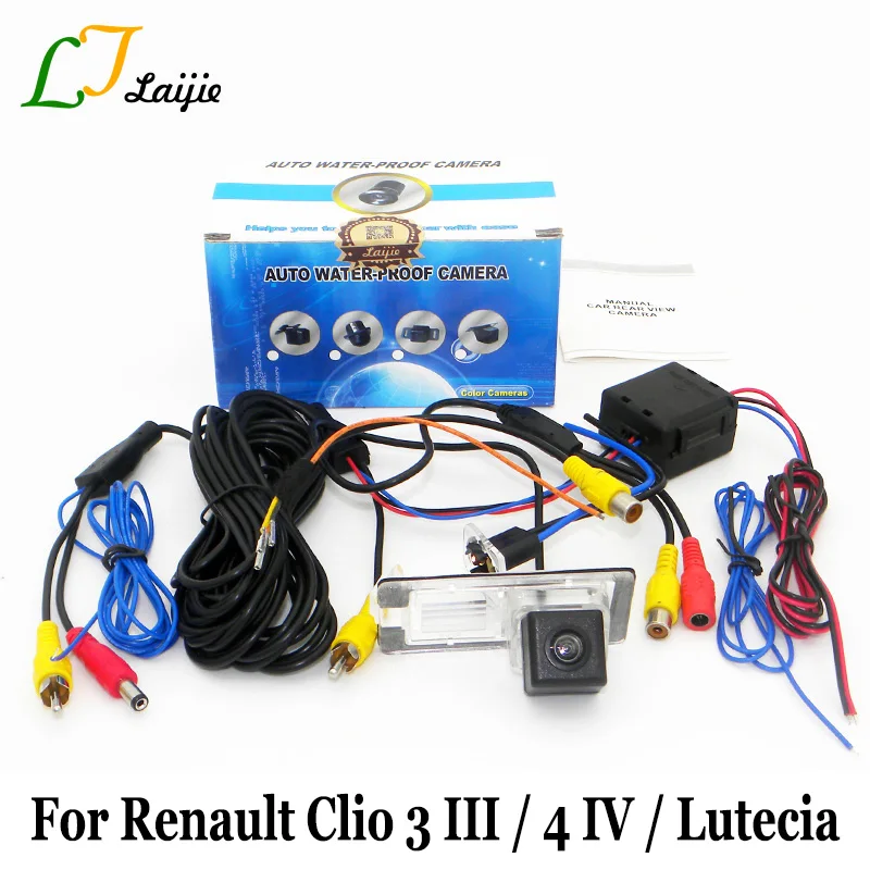 Laijie Car Rear View font b Camera b font For Renault Clio 3 4 III IV