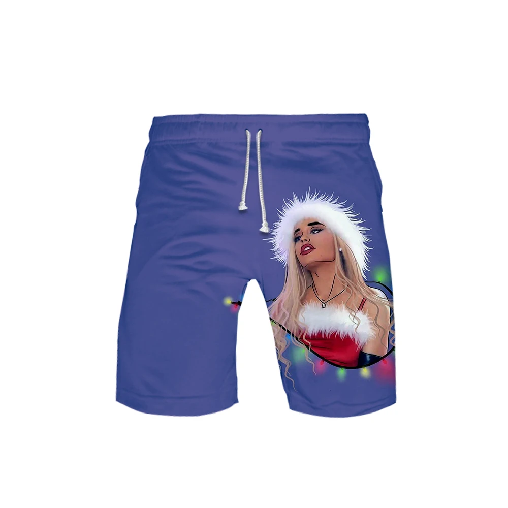Ariana Grande 3D Printed Beach Shorts for Man Fashion Shorts Summer shorts New Arrival Casual Streetwear Trendy Wear