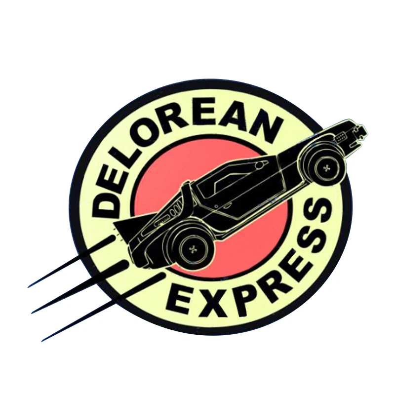 

Delorean Express Pin