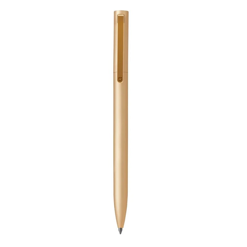 Xiaomi Mijia металлический знак ручка 0,5 мм ручка для подписи PREMEC гладкая швейцарская заправка MiKuni японские чернила - Цвет: Gold Pen