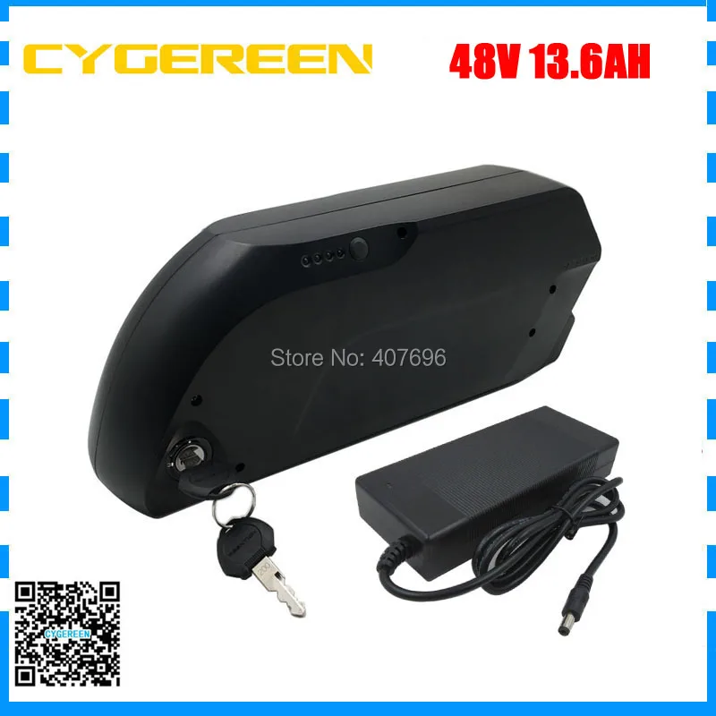

48v lithium battery 13.6ah Down tube battery 48V 13.6AH BIKE Battery Use for LG Cells with USB connector 15A BMS and 2A Charger
