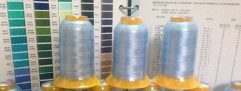 

New Large Sewing Embroidery Machine Bobbin Thread Filament for Brother Janome, 5000M*4 , White Free Shipping