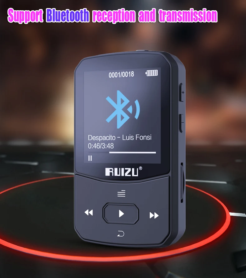 Новинка, спортивный Bluetooth X51, 4,2, MP3 плеер, клип, мини поддержка передачи и приема FM, поддержка подключения телефона