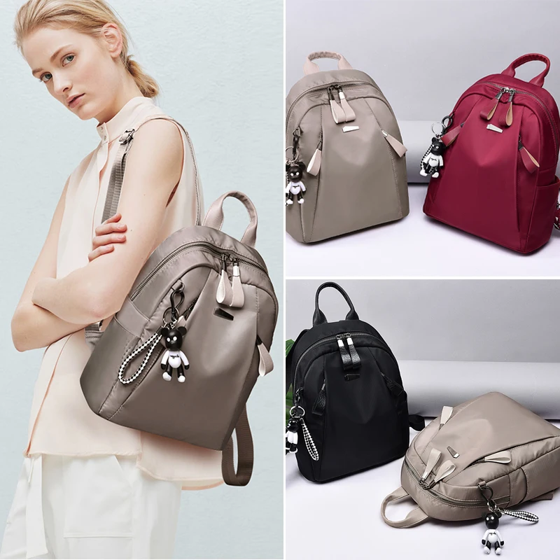 Женский рюкзак из искусственной кожи, сумка на плечо, дорожная школьная сумка, рюкзак, сумка для хранения