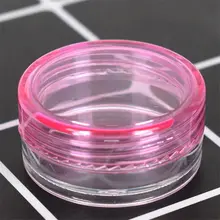 1 шт/5 шт пустые баночки многоразовые бутылки косметические банки коробка макияж крем дизайн ногтей Косметический контейнер для хранения горшок пластиковая бутылка