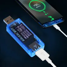 4 V-30 V 5A USB Зарядное устройство ток Напряжение, цифровой прибор для измерения уровня Дисплей Ёмкость доктор Quick Charge Мощность банк вольтметр