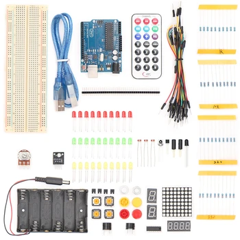 

Starter Kit For UNO R3 Upgraded Version Learning Basic Suite For Uno R3 Board DIY Project