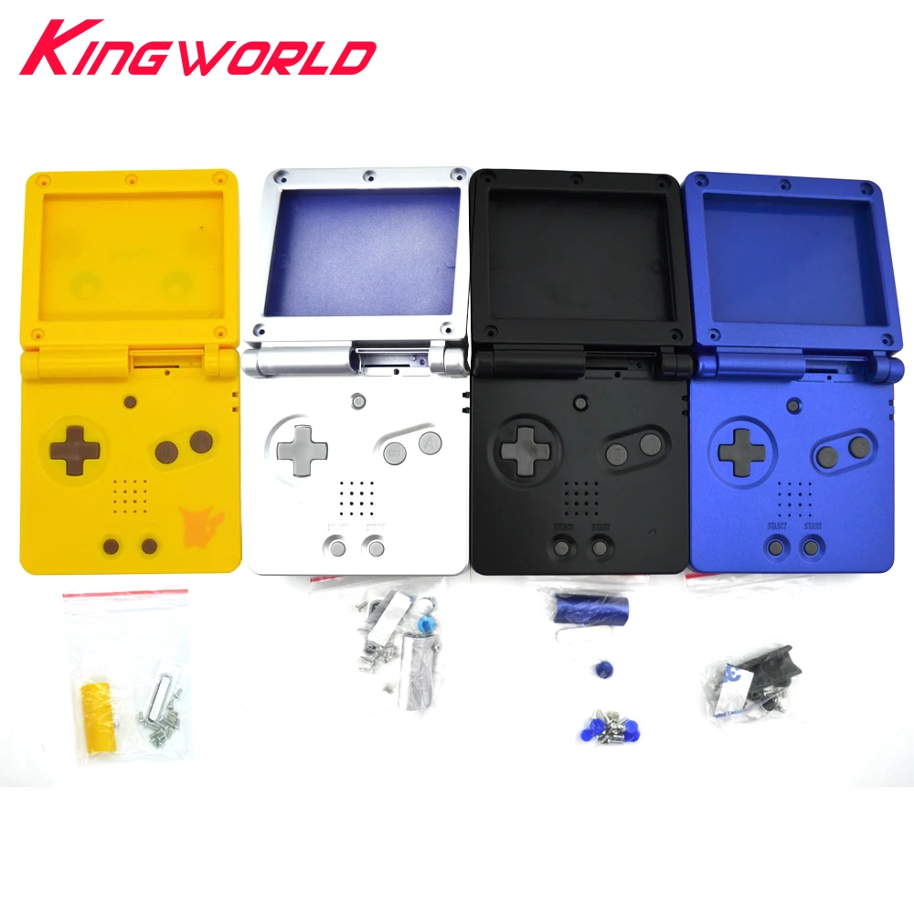 

10sets Four Colors available For G-BA SP For G-ameboy Housing Case Cover Replacement Full Shell For Advance SP