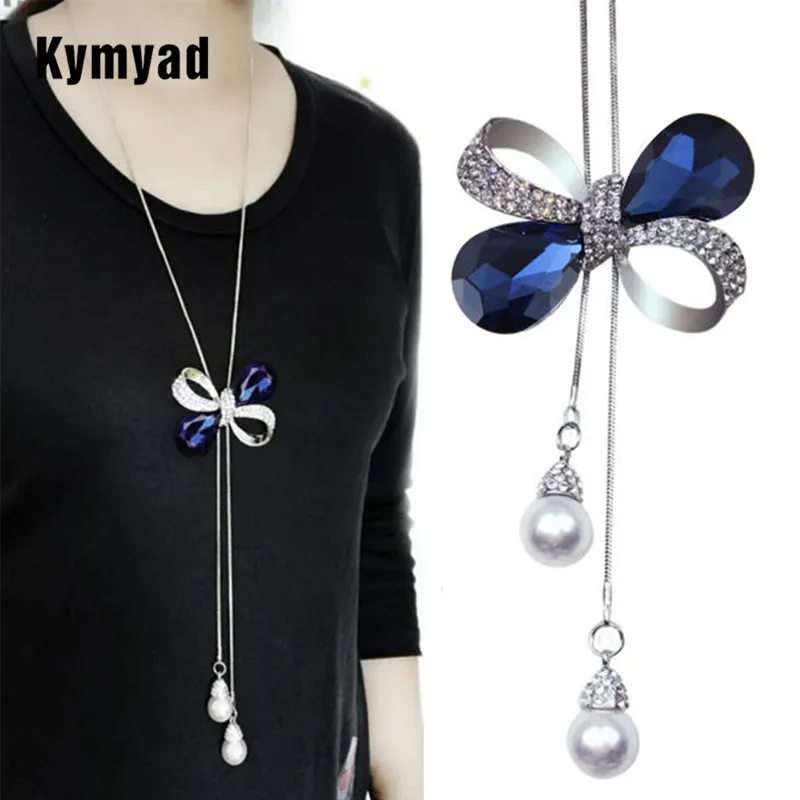 Buy Kymyad Fashion Costume Jewelry Women Long Necklace