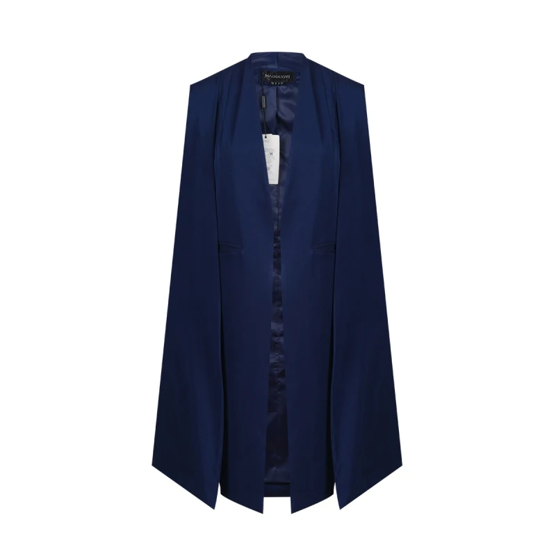 Goede HDY Haoduoyi 2019 Vrouwen Casual Open Voorzijde Windjack Mantel Split Lichtgewicht Trenchcoat Longline Cape Party Fasion Blazer