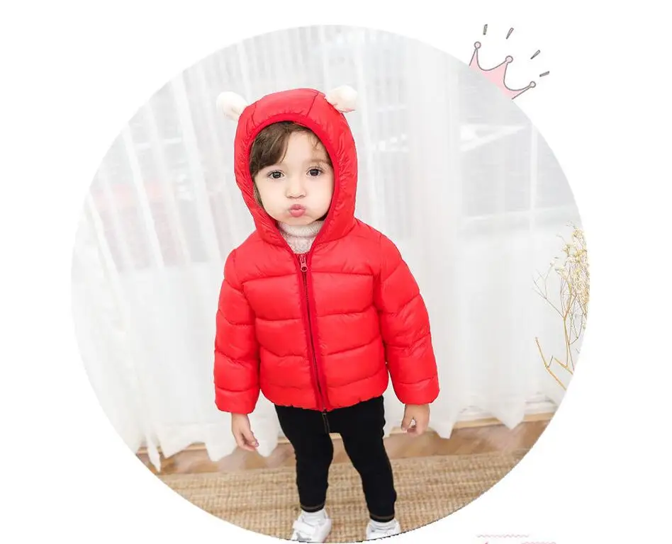 Детская парка, верхняя одежда, детская куртка с капюшоном, зимнее пуховое теплое пальто для маленьких мальчиков и девочек, детская верхняя одежда