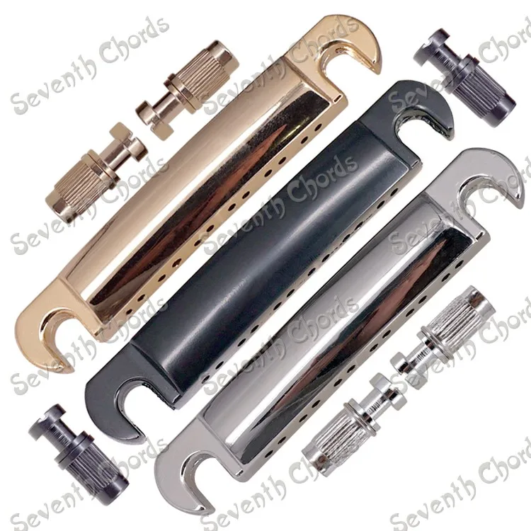 Guitar Parts 12 STRING BLACK StopBar Tailpiece /& Tune-O-Matic Bridge SET