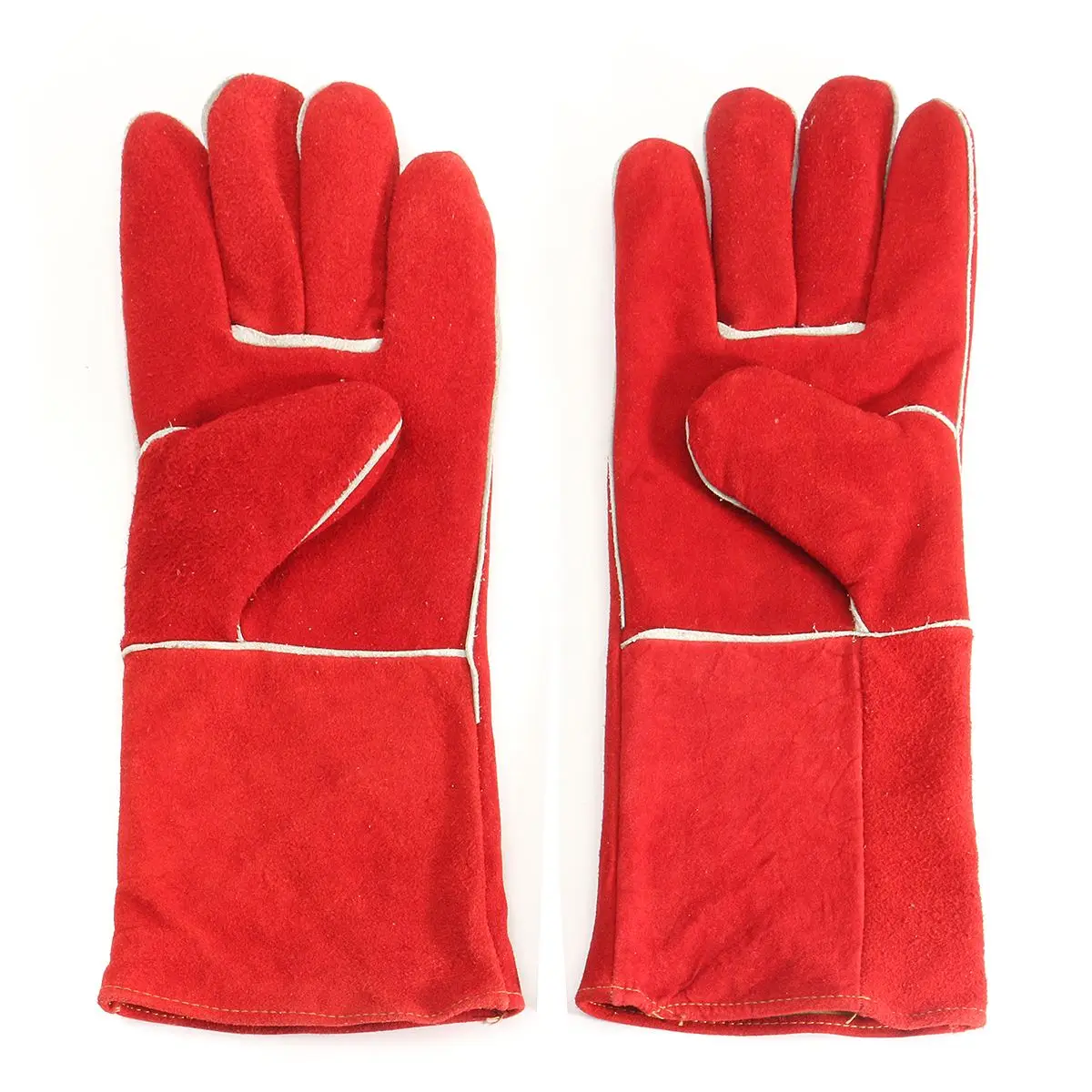 NEW 15.7'' Heat Resistant Melting Furnace Gloves Fire High Temperature