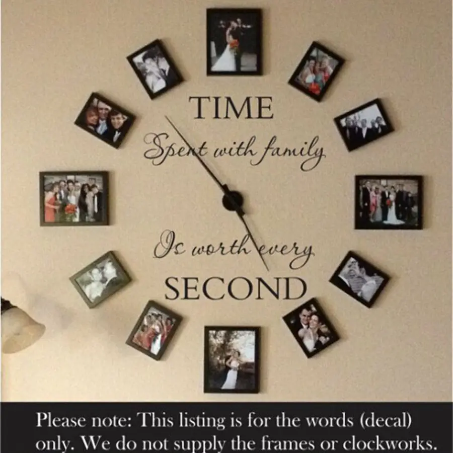 Modern Home Wall Decal Family Sticker Stickers Modern Home Wall Decal Family Sticker Stickers Decor Not Including Photo Frames Free Shipping F2063 In From