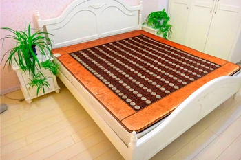 

Good! Natural Tourmaline Mat Jade Beauty Mattress Jade Physical Therapy Pad Infrared Heating Mat Made in China Free Shipping