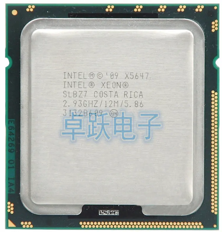 Процессор Intel Xeon X5647 2 93 ГГц LGA1366 12 МБ L3 130 Вт | Компьютеры и офис
