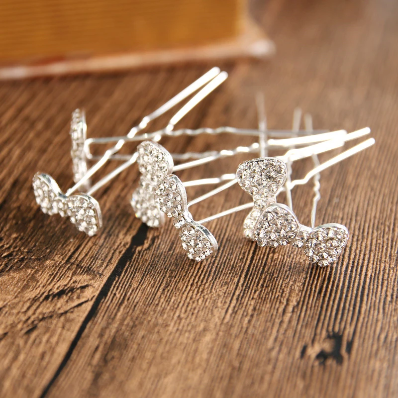2pcs Wedding Hair Pins Simulated Bridal Hairpins Bridesmaid Hair Clips