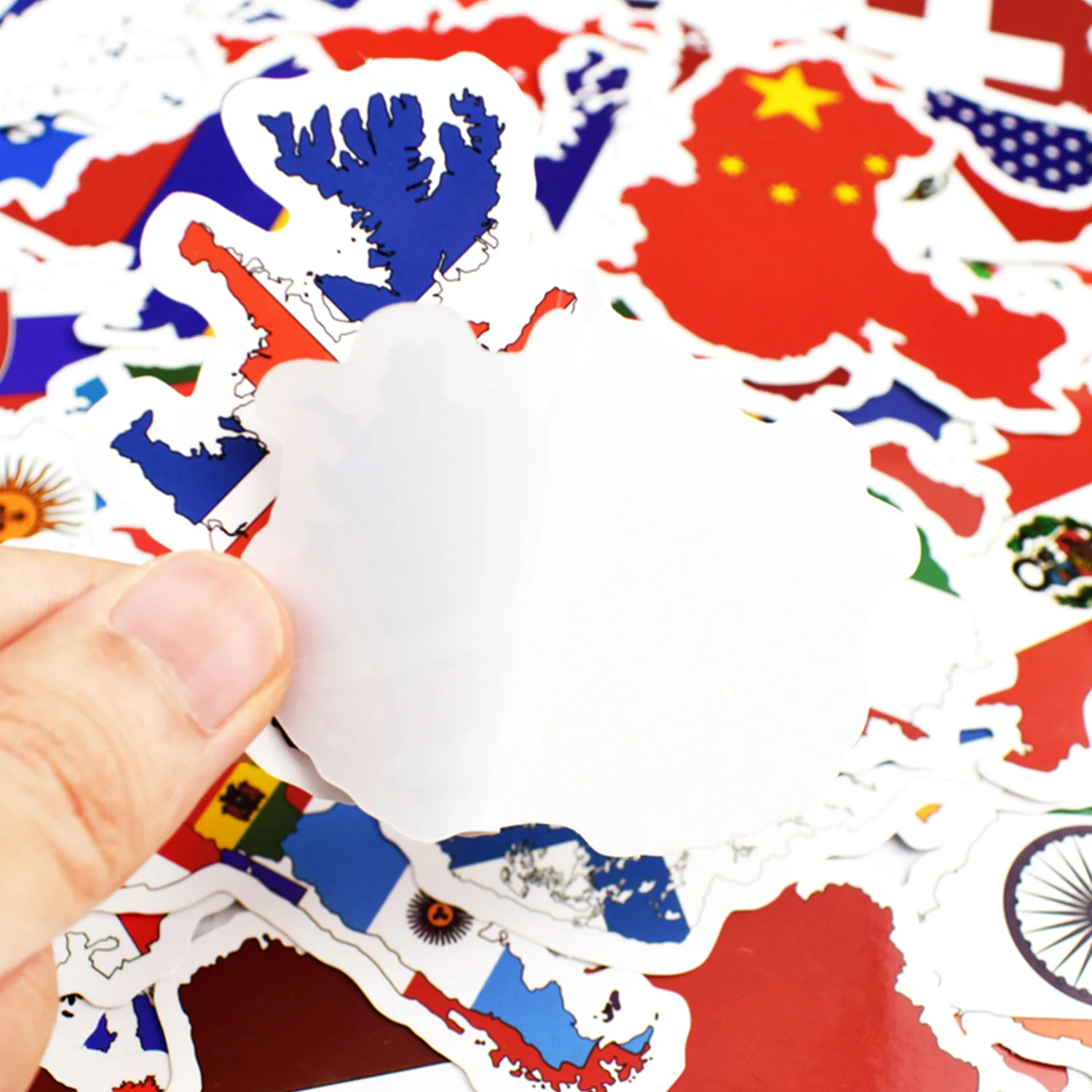 50 шт. национальная наклейка с изображением флагов игрушки для детей акварельные страны карта путешествия Наклейка s, чтобы «сделай сам»