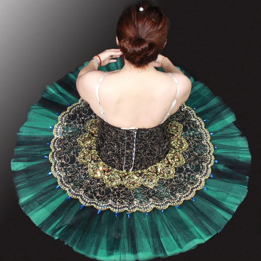 Professional Ballet Tutus Jade La Esmeralda Women Pancake Ballerina Platter Stage Costume Tutu Skirts For Adult 8941G Professional Ballet Tutus Jade La Esmeralda Women Pancake Ballerina Platter Stage Costume Tutu Skirts For Adult 8941G