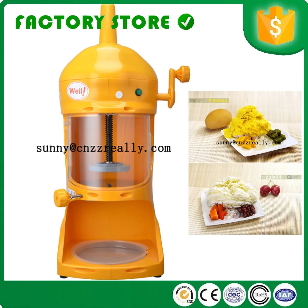 Electric Commercial Ice Crusher automatic industrial Ice Shaver machine