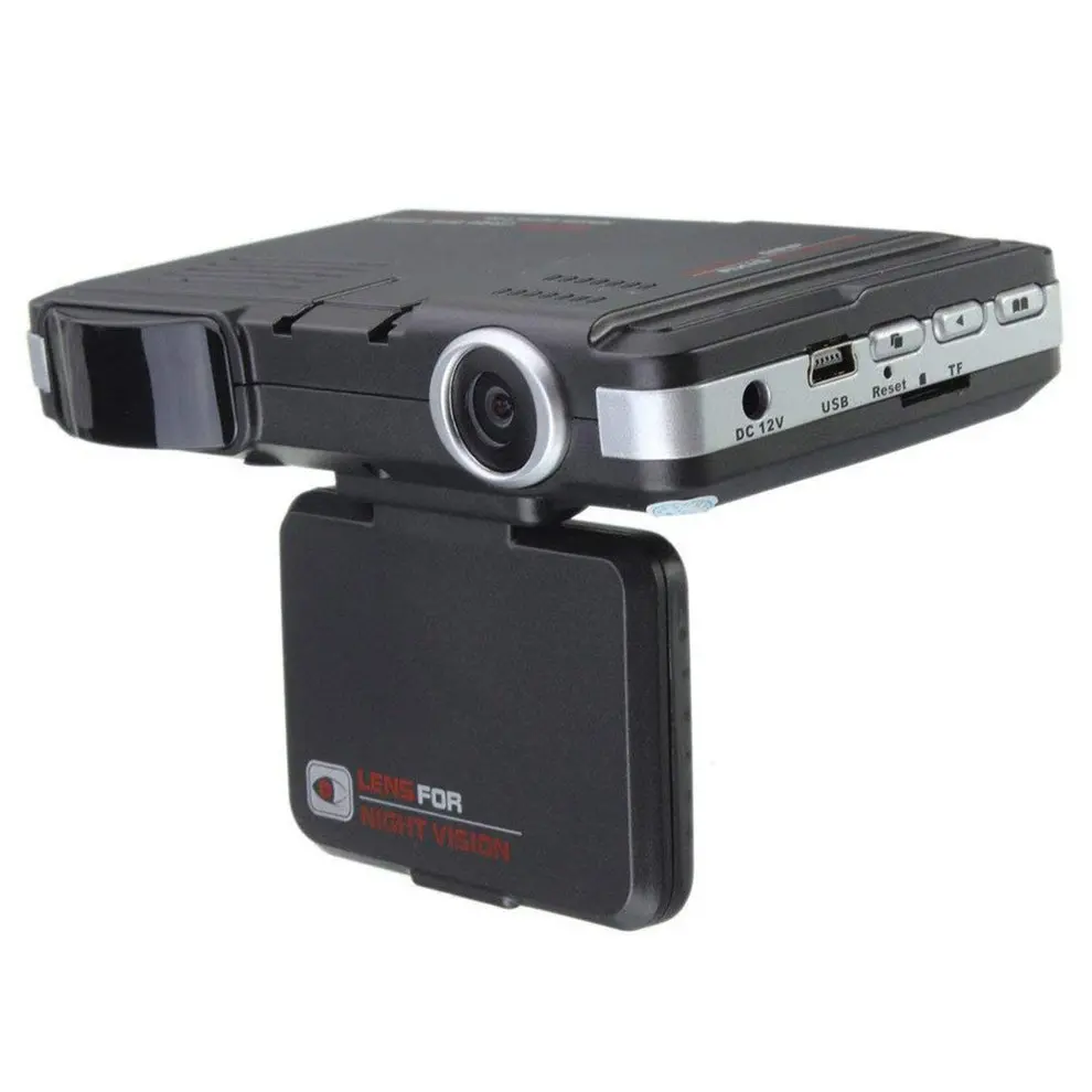 2 в 1 Автомобильный видеорегистратор радар видеорегистратор лазерный детектор скорости видео/gps Автомобильная камера запись